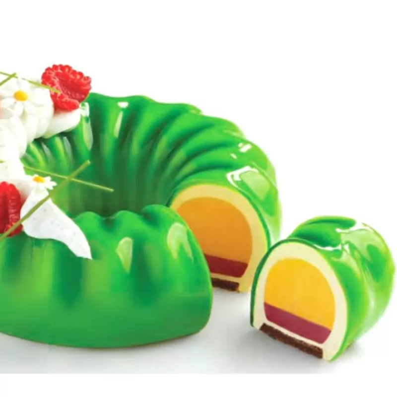 Cerf Dellier Moule Silicone Savarin Royal Pavoni