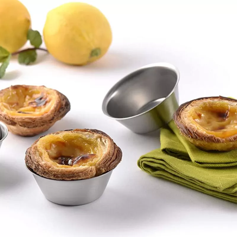 Cerf Dellier Moules À Pasteis De Nata 7 Cm (X4)