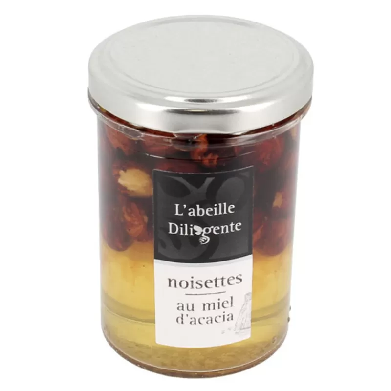 Cerf Dellier Noisettes Au Miel D'Acacia L'Abeille Diligente 250 G