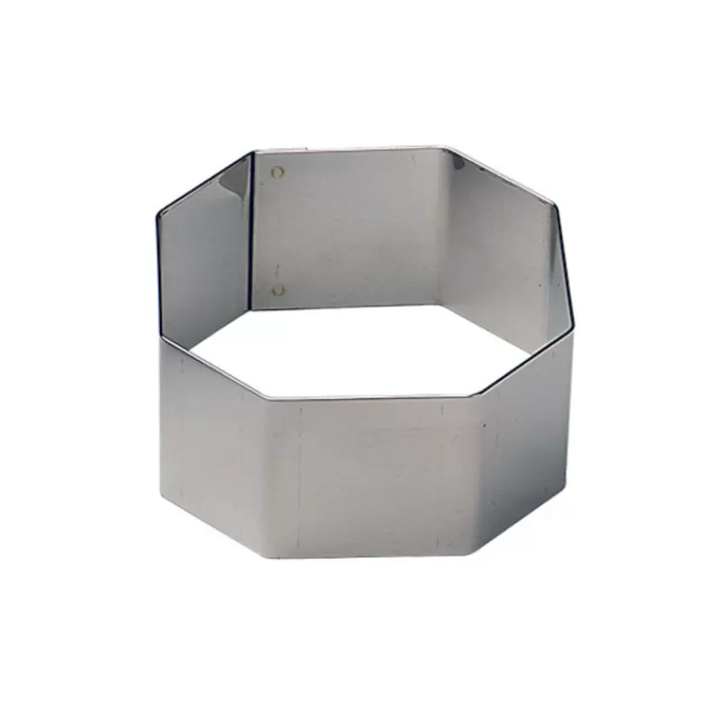 Cerf Dellier Nonnette Carree A Facettes Inox 80X80X45 Mm