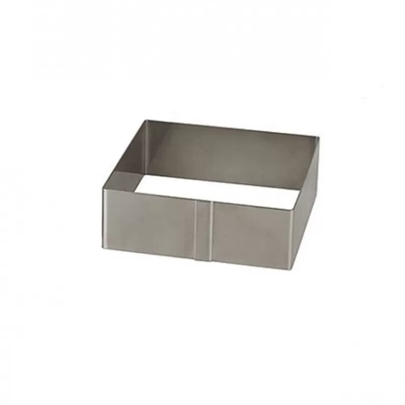 Cerf Dellier Nonnette Carree Inox 80 X 80 Mm