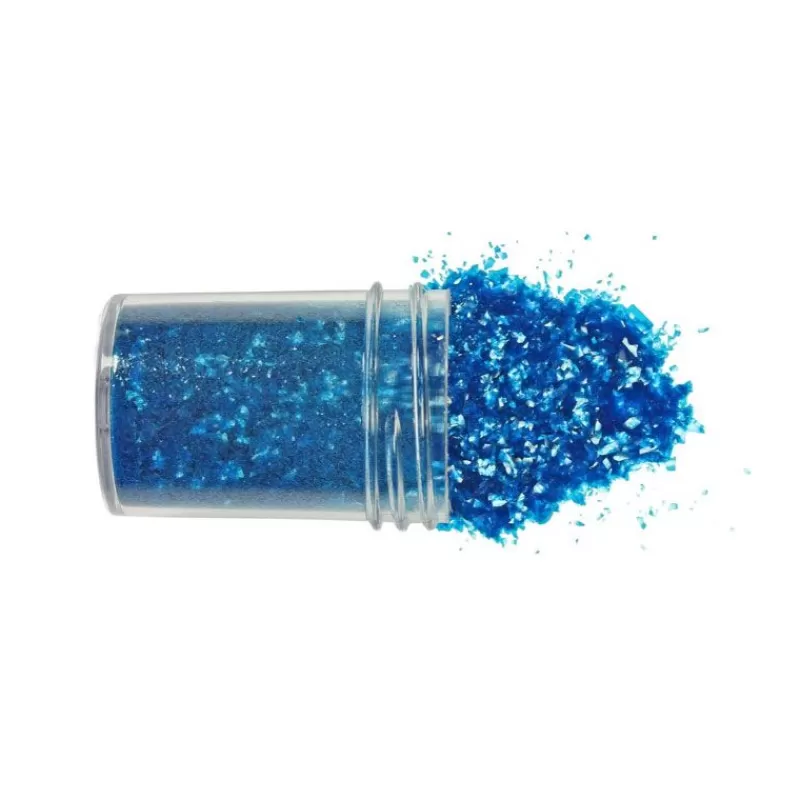 Cerf Dellier Paillettes Irisees Bleues Pme (7 G)