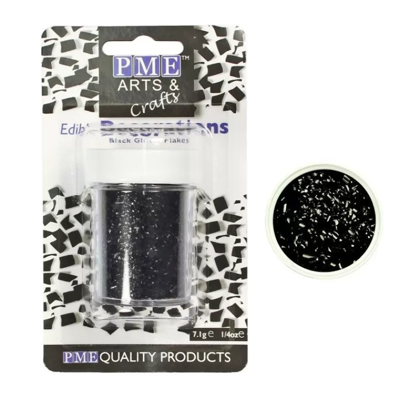 Cerf Dellier Paillettes Irisees Noires Pme (7 G)