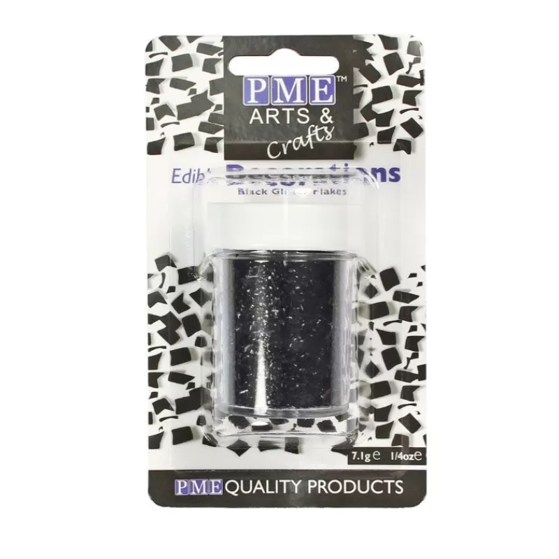 Cerf Dellier Paillettes Irisees Noires Pme (7 G)