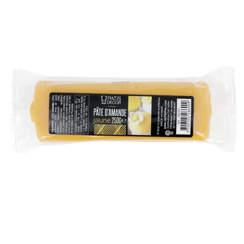 Cerf Dellier Pate D'Amande Jaune Patisdecor 250 G - Ddm 12/22