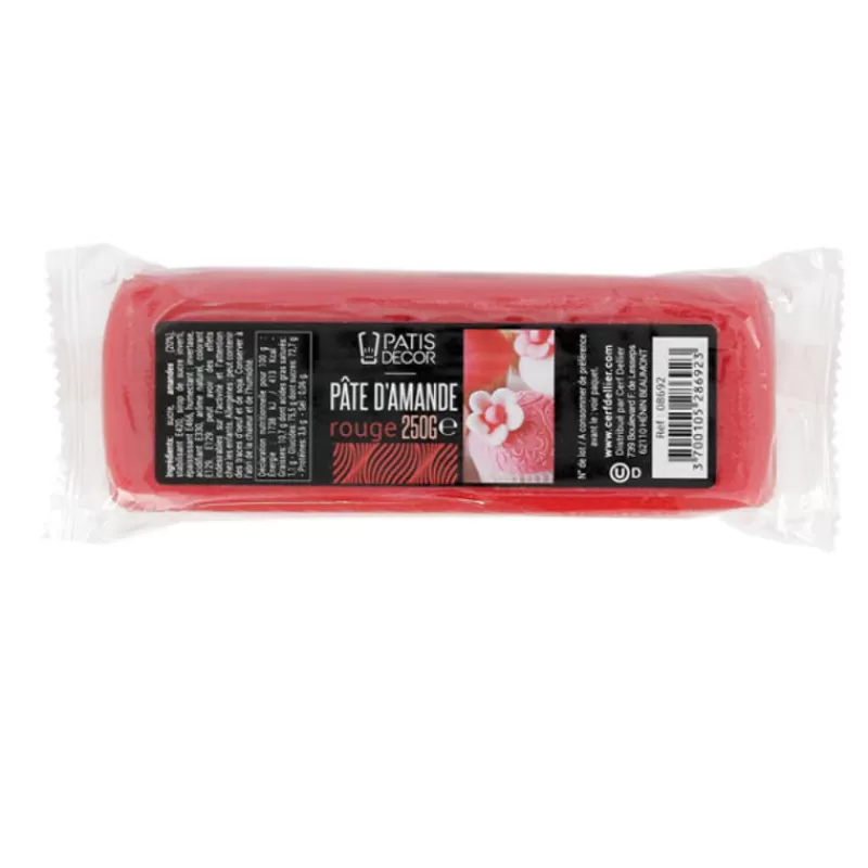 Cerf Dellier Pate D'Amande Rouge Patisdecor 250 G - Ddm 08/23