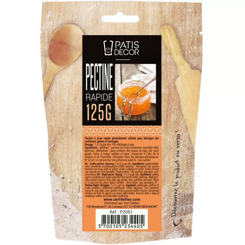 Cerf Dellier Pectine Rapide Patisdecor 125 G