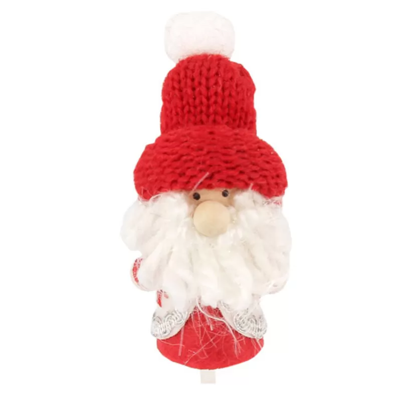 Cerf Dellier Pere Noël Bonnet Rouge Patisdecor Sale