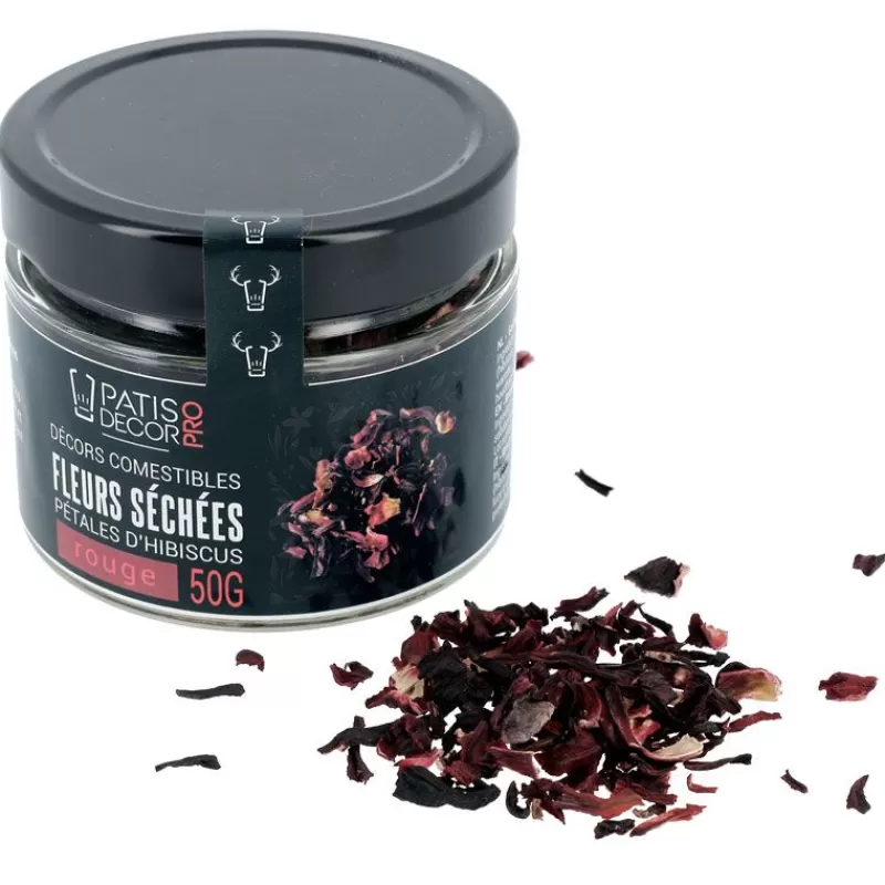 Cerf Dellier Petales D'Hibiscus Rouges Sechees 50 G Flash Sale