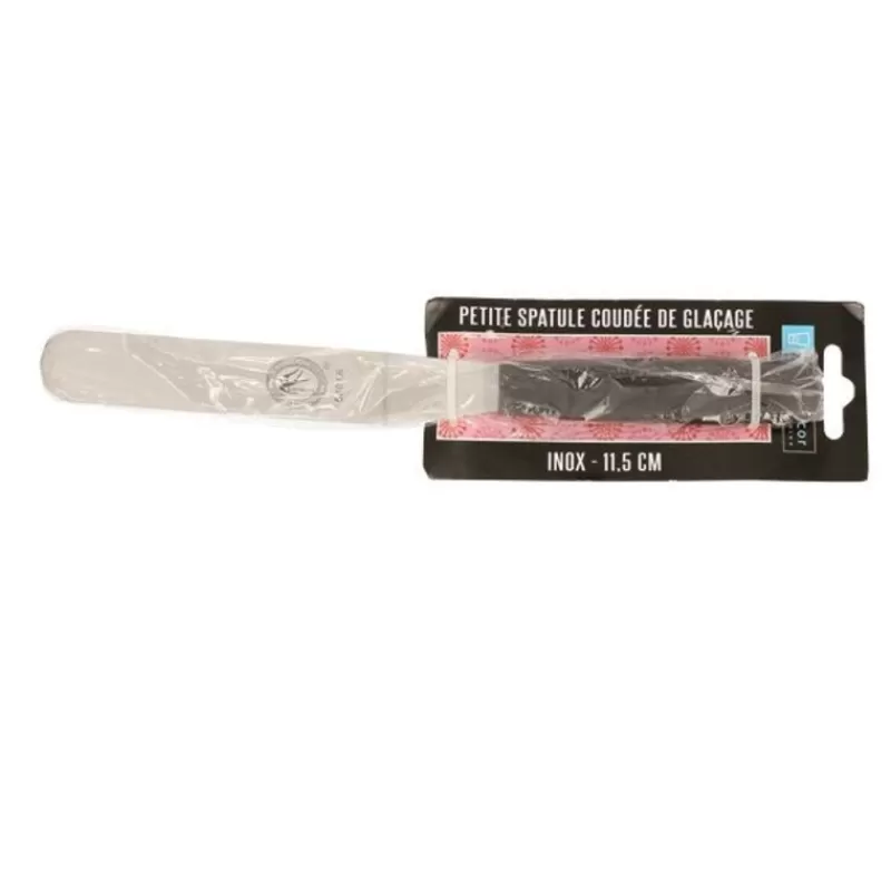 Cerf Dellier Petite Spatule De Glacage Coudee Patisdecor 11,5 Cm