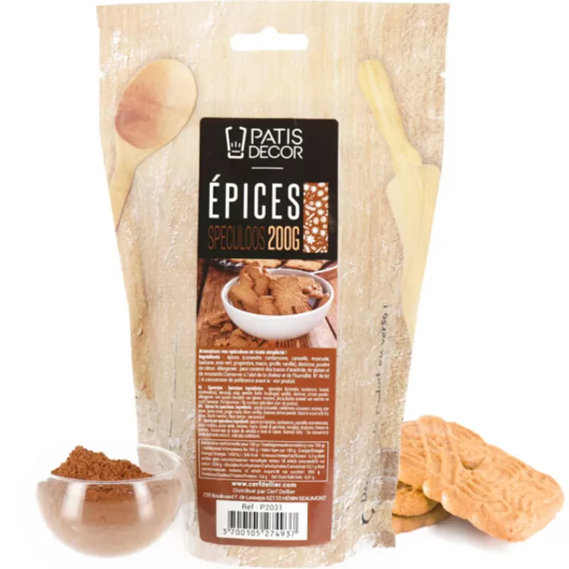 Cerf Dellier Épices Pour Speculoos Patisdecor 200 G