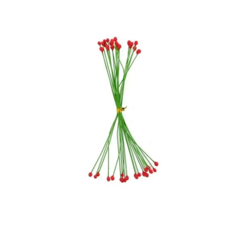 Cerf Dellier Pistils Pour Fleurs Pâte À Sucre Rouges (X40) Discount