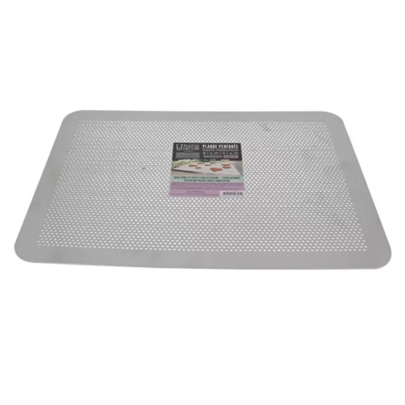 Cerf Dellier Plaque Patisserie Plate Perforee Alu 40 X 30 Cm Patisdecor