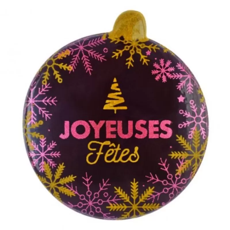 Cerf Dellier Plaquettes Boule Bombee Chocolat Joyeuses Fêtes (X60) Sale