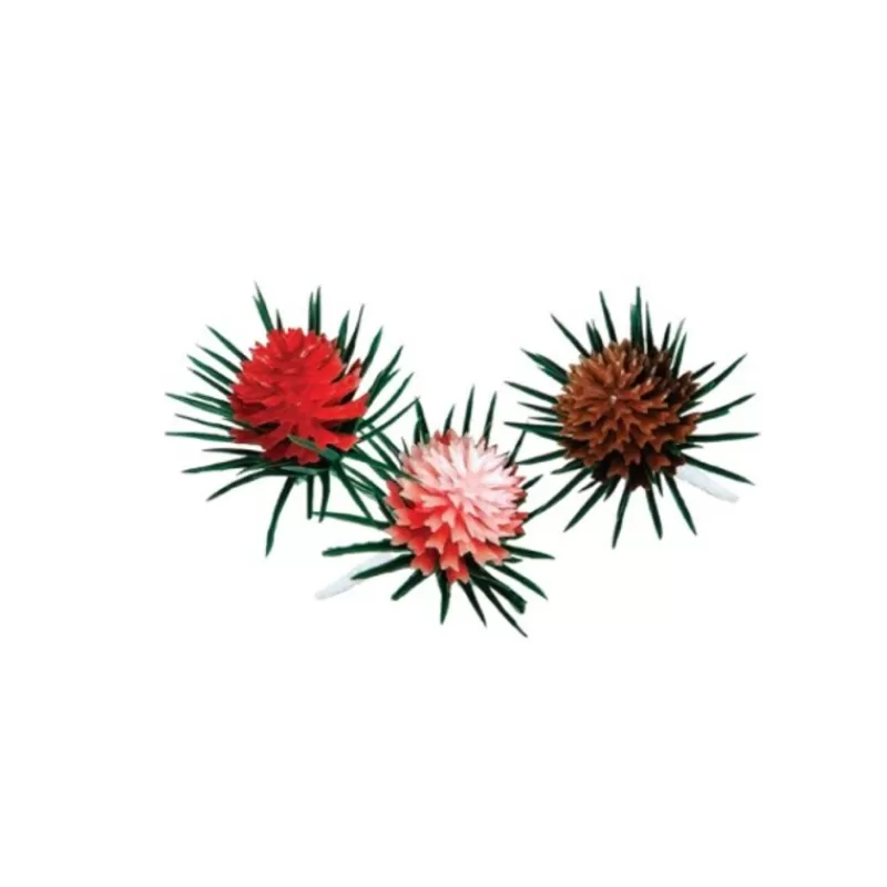 Cerf Dellier Pommes De Pin Assorties Sur Pique (X 72) Cheap