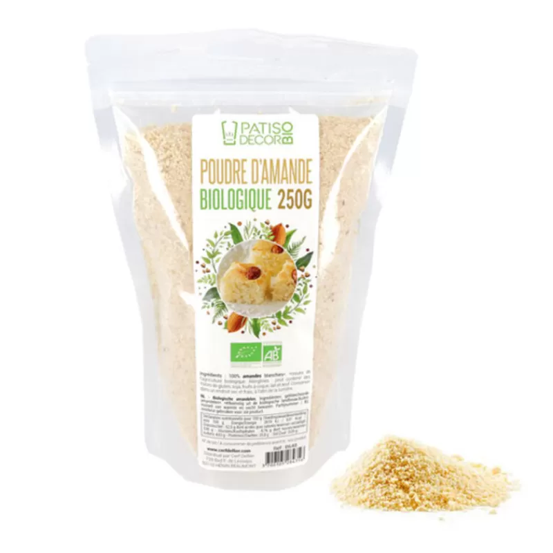 Cerf Dellier Poudre D'Amande Bio Patisdecor Bio 250 G
