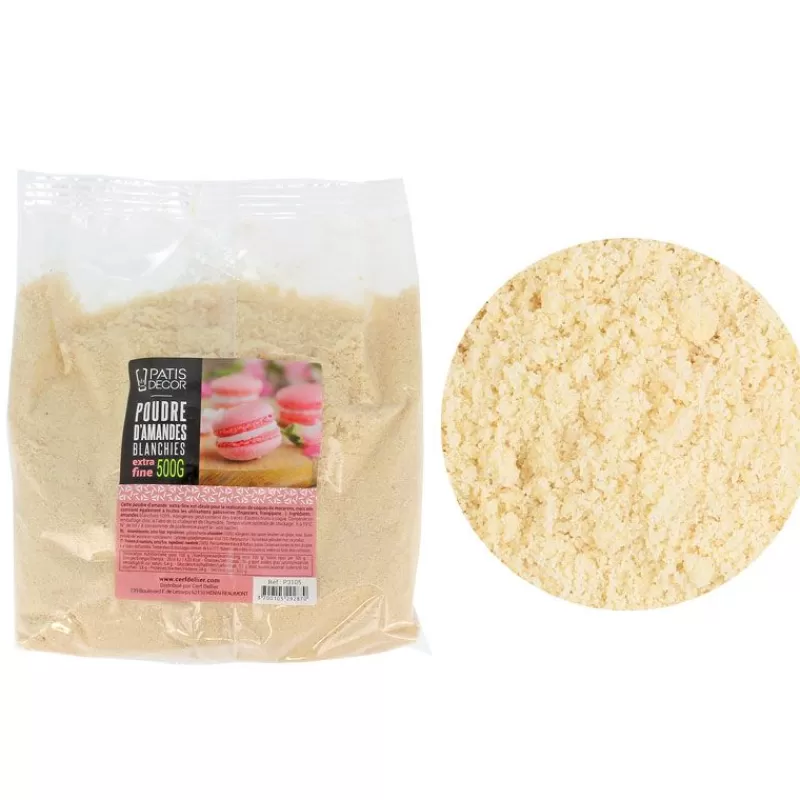 Cerf Dellier Poudre D'Amande Extra Fine 500 G Patisdecor