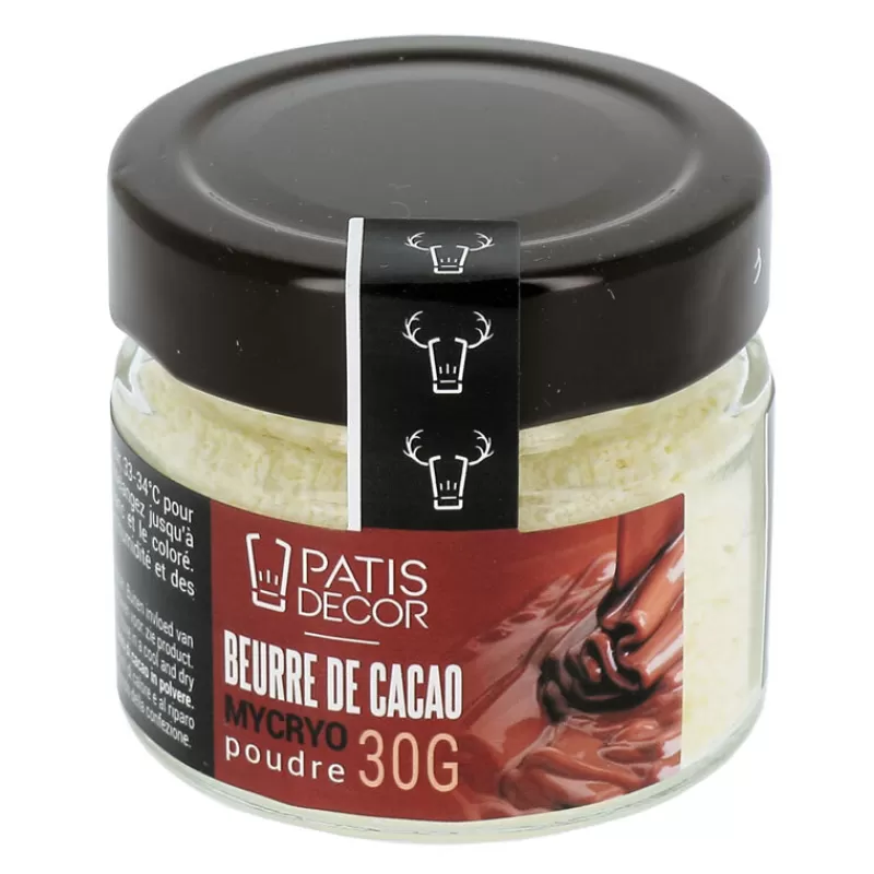 Cerf Dellier Poudre De Beurre De Cacao Barry 30 G - Patisdecor