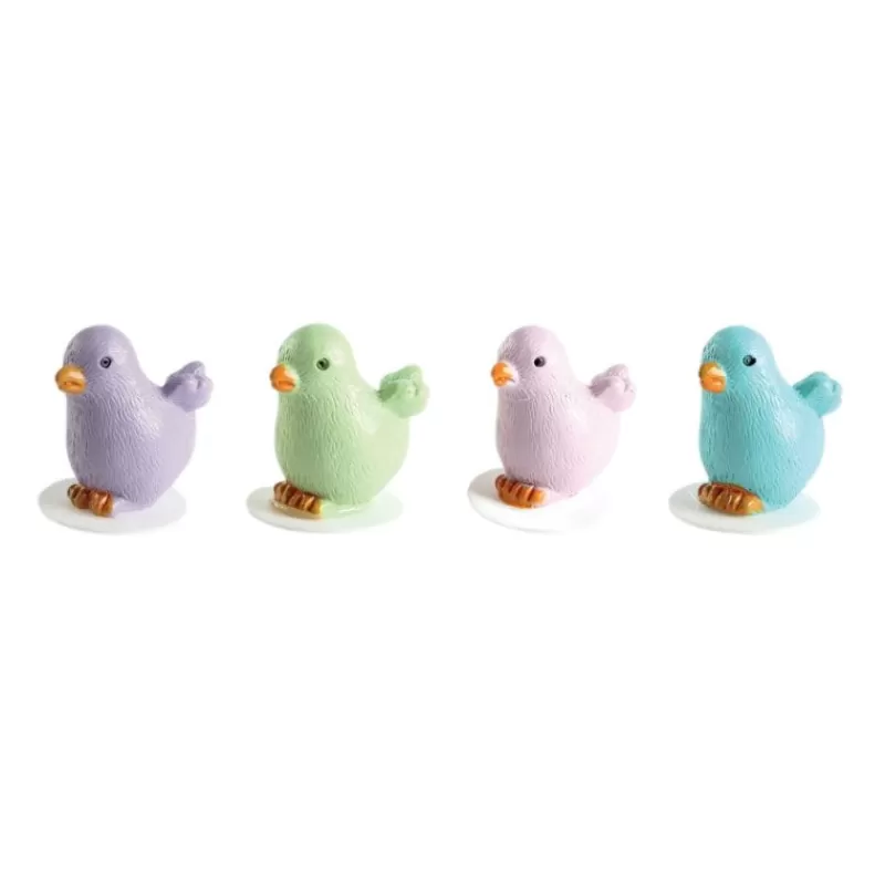 Cerf Dellier Poussins Sur Pique Plastique Assortis (X64) Fashion