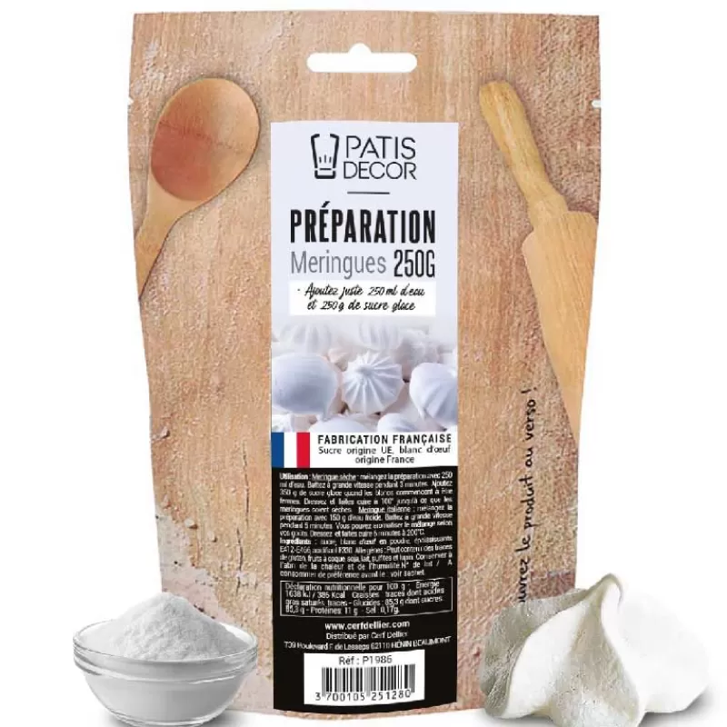 Cerf Dellier Preparation Pour Meringue Patisdecor 250 G