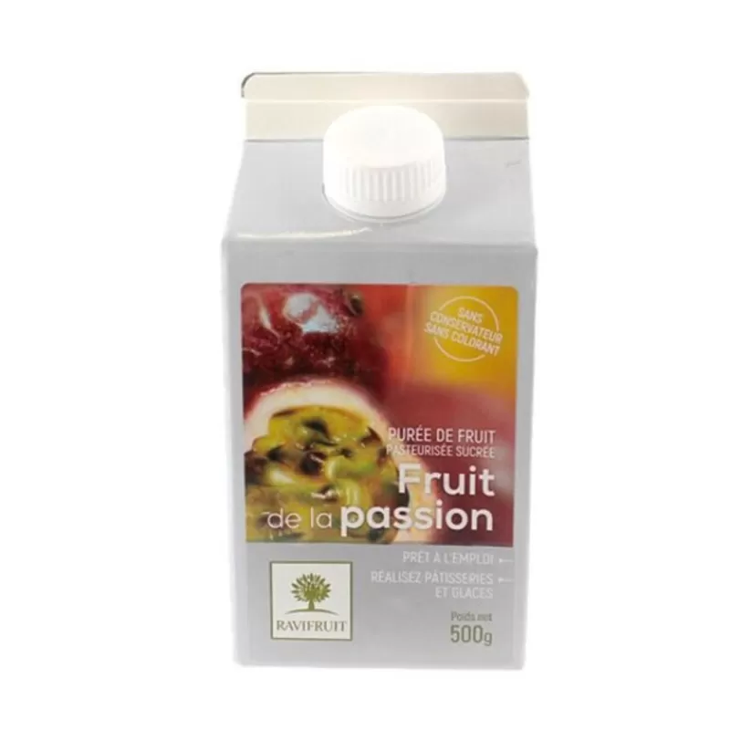 Cerf Dellier Puree De Fruit De La Passion Ravifruit 500 G