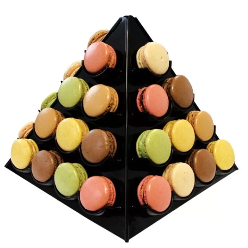 Cerf Dellier Pyramide À Macarons Noire Patisdecor Cheap