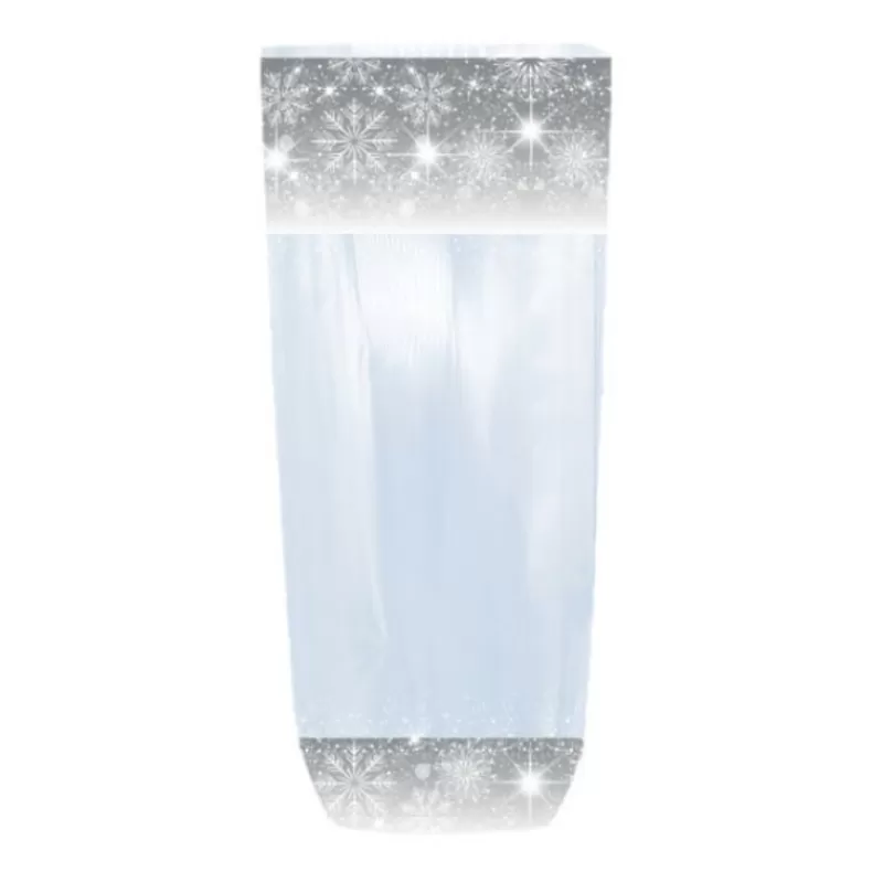 Cerf Dellier Sachet Fond Carton Flocons D'Argent (X100) Online