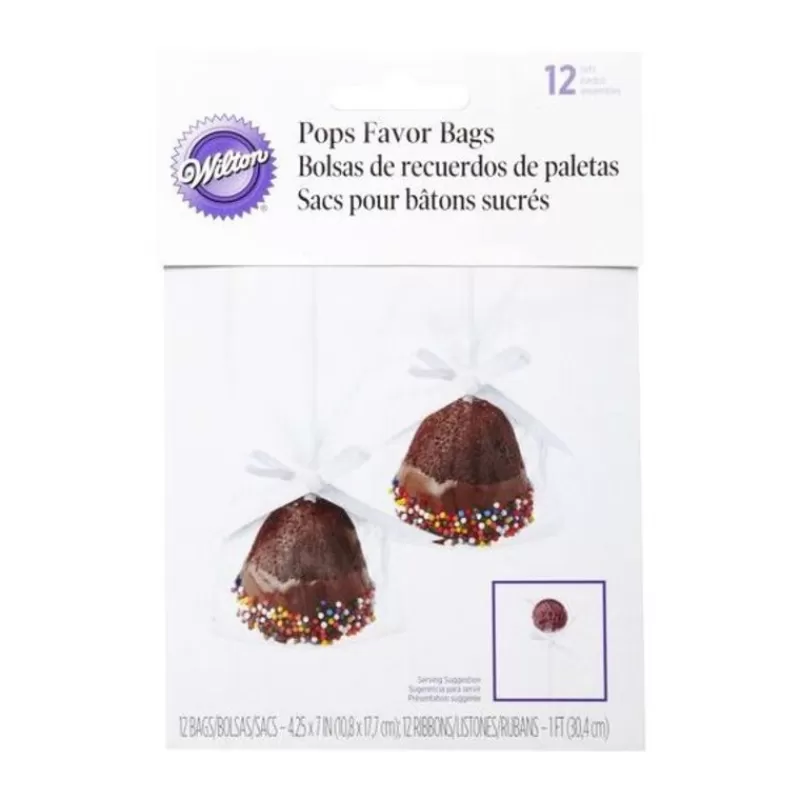 Cerf Dellier Sachets A Cake Pops Wilton (X12) Outlet