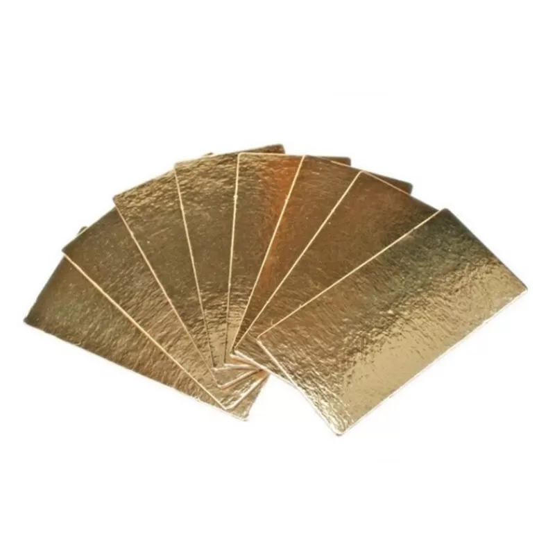 Cerf Dellier Semelles A Bûche Or 24 X 10 Cm Patisdecor (X5) Fashion