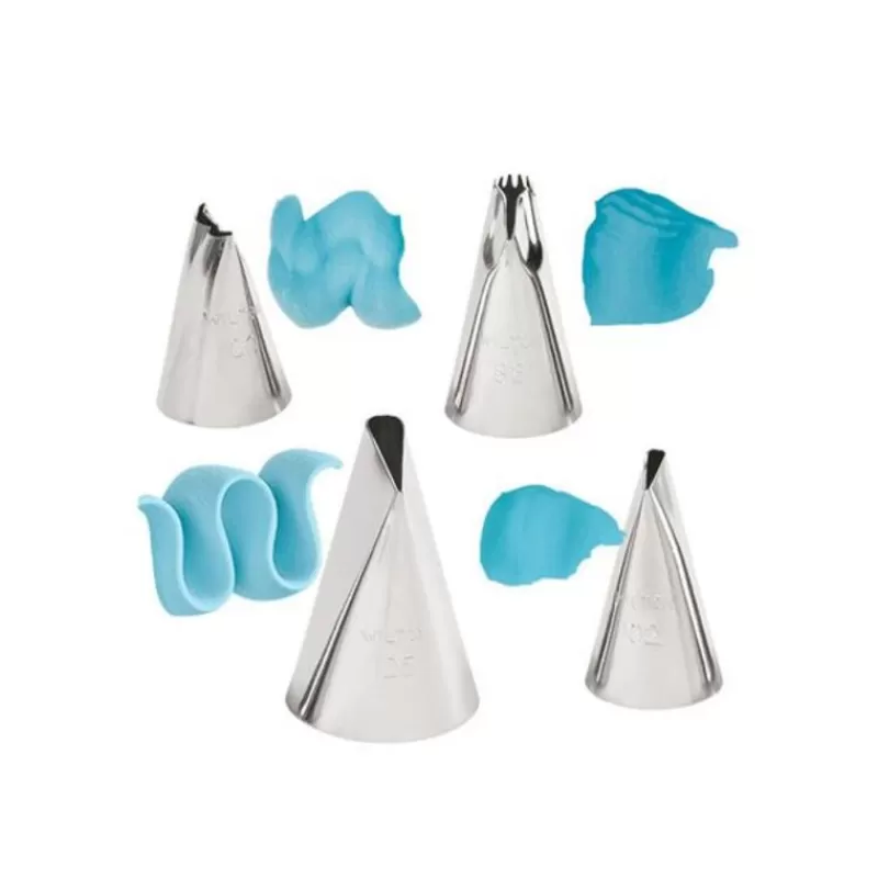 Cerf Dellier Set 4 Douilles Ruban Wilton