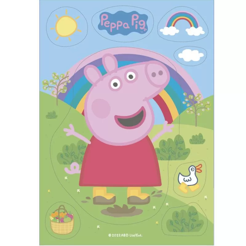 Cerf Dellier Silhouettes En Azyme Peppa Pig Cheap