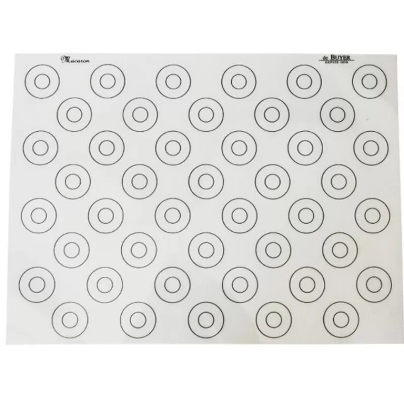 Cerf Dellier Tapis Silicone Special Macarons De Buyer Cheap