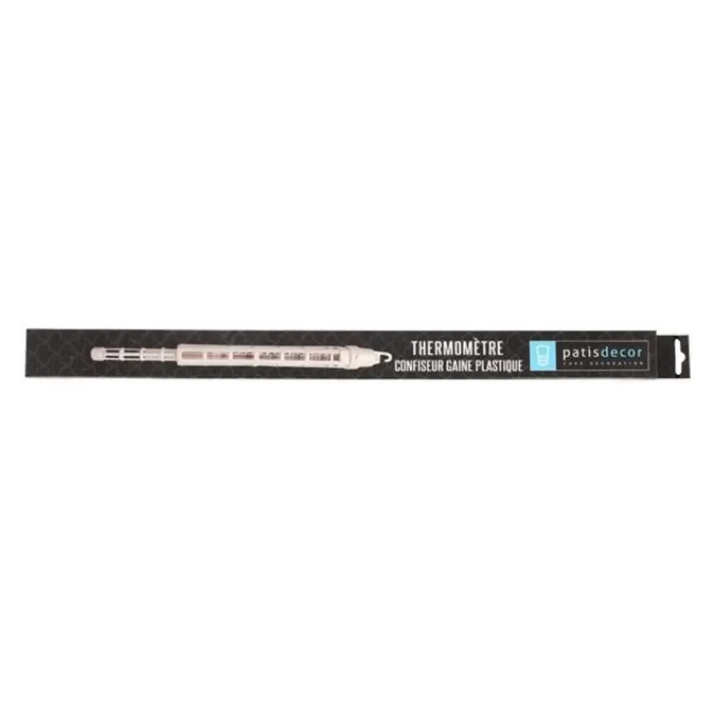 Cerf Dellier Thermomètre Confiseur Gaine Plastique -10 A +120C Patisdecor Best