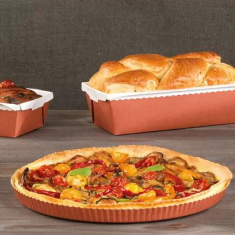 Cerf Dellier Tourtiere En Carton 23 Cm (X30)