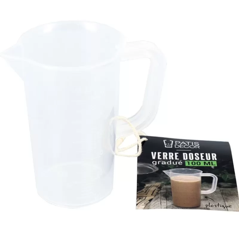 Cerf Dellier Verre Doseur Gradue Plastique 100 Ml Outlet