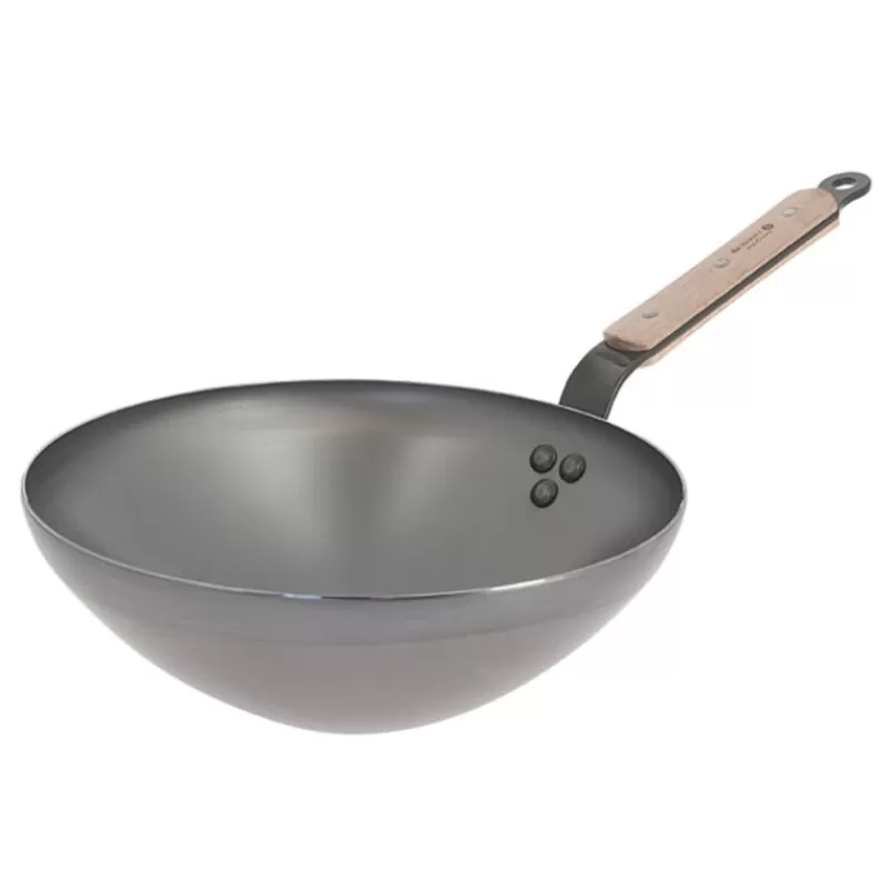 Cerf Dellier Wok Mineral B Bois 28 Cm De Buyer Online