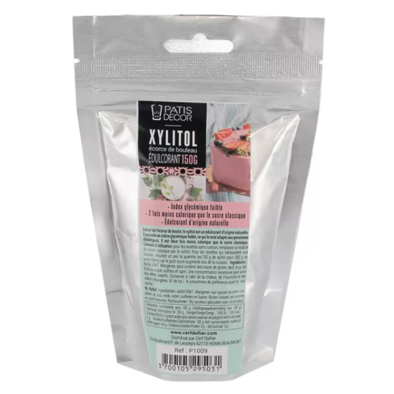 Cerf Dellier Xylitol Ecorce De Bouleau Patisdecor 150 G
